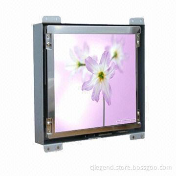 12.1-inch Widescreen Open Frame Industrial LCD with 5-wire Resistive Touch, 16:9 Aspect Ratio
